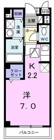 クレメント・ヒルの物件間取画像